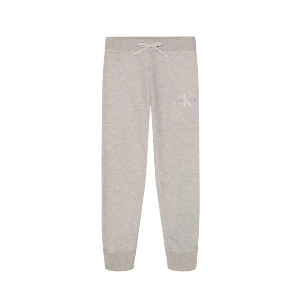 Calvin Klein Girls Metallic Logo Fleece Jogger Sweatpants, Size M, New!